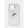 Karl Lagerfeld puzdro na telefón iPhone 16 Pro Max KLHMP16XHLSKCH biela ONE SIZE