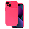 TopQ Zadný kryt Camshield Soft pre Samsung S24 FE ružový