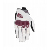 Rukavice CHROME V2, ALPINESTARS, dámske (biela offwhite/purpurová) 2026 Velikost: XS