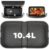 VLOŽKY DO Air Fryer SILIKONOVÉ GINOYA 1 KS 10,4 L 35,5 X 20 X 8 CM