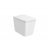 Roca INSPIRA Square WC misa stojatá RimFree 56 x 36 cm, biela lesklá A347537000