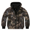 Brandit Windbreaker Frontzip detská bunda, darkcamo - 170/176