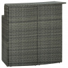 Stôl VidaXL technorattan obdĺžnikový 55 x 120 x 110 cm