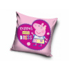 TipTrade Polštářek Prasátko Peppa Modelka 40x40 cm
