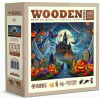 Wooden city - Puzzle Halloweensky hrad drevený - 1000 dielov