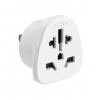 FIXED USA Adaptér pre zapojenie EU, UK, AUS zariadenia do USA zásuviek, biely FIXCT-US - Cestovný adaptér do USA