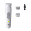 Akumulátorový zastrihávač tela Braun BG3530 pre až 80 minút prevádzky, biely