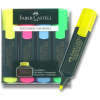 Zvýrazňovač Faber-Castell Textliner 1548 sada 4 barev