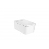 Roca INSPIRA SQUARE klozet WC závesné 37x56cm, Rimless, biele A346537000
