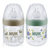 Nuk fľaša dojčenská For Nature s kontrolou teploty hnedá 150 ml