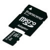 Transcend Micro SDHC karta 8GB Class 10 UHS-I + Adaptér TS8GUSDU1