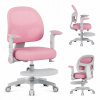 Otočné kreslo s podnožkou Mark Adler Junior 5.0 Pink