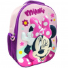 Disney+Minnie+myš+3D+zaoblená+školská+taška,+batoh+26x10x32cm