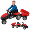 WOOPIE šliapací traktor Farmer GoTrac MAXI s prívesom tiché kolesá