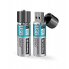Colorway nabíjecí baterie AA 1200mAh/ USB/ 1.5V/ 2ks v balení (CW-UBAA-02)