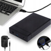 Kryt disku SSD HDD 2,5''3,5'' USB 3.0 SATA PREMIUM na disk Adaptér Kábel