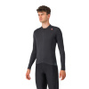 Castelli Espresso Thermal LS, Light black Veľkosť: XXL Pánsky cyklistický dres do prechodných a mierne chladných podmienok