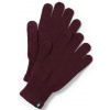 SMARTWOOL Rukavice LINER GLOVE black cherry heather - burgundy Veľkosť: L