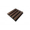 Fasádny lamelový obklad DUO Co-extrusion 221 x 26 mm Farebné prevedenie: Gaštanová, Dĺžka: 3 m