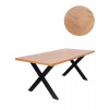 Avida Design Stôl Bjorn (Nat 180 cm) – prírodný dub, rybia kosť