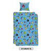 Halantex Bavlnené obliečky Angry birds Slingshot BL 140x200, 70x90 cm