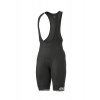 Zimné cyklistické nohavice ALÉ SOLID BLEND WINTER black-white