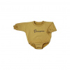 Dojčenské teplákové body baggy Koala Dreamer horčicová Podľa obrázku 62 (3-6m)