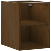 Mexen Box-A, otvorená skrinka s policou 35 cm, orech, 91AX2-0350-470-0-86