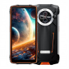 Rugged Smartphone Blackview BV8200 4G G100 12GB 256GB 8800-45W A14, Watch Display, Flashlight, Black w Orange [No Charge BV8200-OE/CHOUT/BV