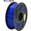 XtendLAN PLA filament 1,75mm zářivě modrý 1kg 3DF-PLA1.75-FBL 1kg