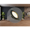 NEDES LED podhľadové svietidlo 7,5W 4000K / SMD / BK-G - LDL321BG