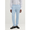 Nohavice BOSS pánske, strih chinos, 50487754 modrá 50