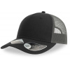 Atlantis | Zion, 5 panelová Trucker šiltovka, čierna - sivá Dark