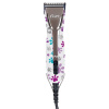 Oster A6 Slim 3-Speed Clipper Paw Print - profesionálny, trojrýchlostný strihač zvierat, biely s farebnými labkami - Bez čepele