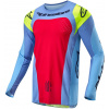 dres TECHSTAR OCURI, ALPINESTARS (světle modrá/žlutá fluo/červená, vel. L)