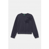 Detská bavlnená mikina United Colors of Benetton 33NVC10Q8.G.seasonal sivá 170