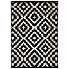 Alfa Carpets Kusový koberec Gloria new black/cream 160 × 230 cm