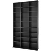 tectake 401704 regál christel 180x102x23,5cm - čierna