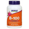 Výživový doplnok Now Foods vitamín B-100, vegánske kapsuly, 100 ks