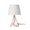 LUCIDE GITTA Tafellamp E14 H30cm Rood 47500/81/17