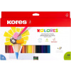 Pastelky KORES KOLORES 36 farieb (93336)