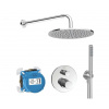 Ideal Standard CeraTherm Sprchový set s termostatom pod omietku, s telesom, priemer 30 cm, chróm A7573AA