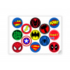 CUKROVÁ potlač Avengers Babičky Super EMBLEMATY