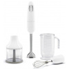 SMEG tyčový mixér HBF03WHEU set - bílá