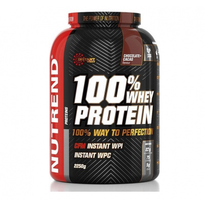 NUTREND 100% Whey Protein, 2250g Mango/Vanilka