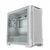 GIGABYTE case GB-C102GI, Mid Tower, 2x USB3.0, Průhledná bočnice, 2x 120mm Fan, bílá GB-C102GI