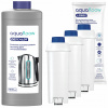 Sada AquaFloow pre kávovary DeLonghi: 3x filter + odvápňovač 1 l