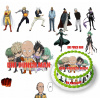CUKROVÁ TLAČ Jedlý obrázok na tortu One-Punch Man ANIME + MENO POSTAVY 7