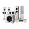 JBL Audio set MA710 + STAGE 260F + STAGE 245C + STAGE 250B vč. stojanů + STAGE 220P, bílý