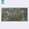 Doto Design Skin DDJ-SX2 FULL COLORS Army Green